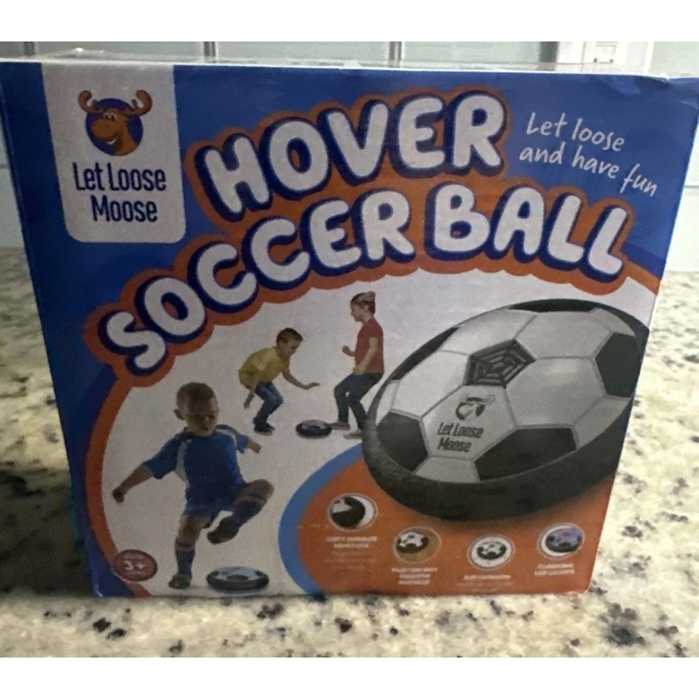 Let Loose Moose Hover Soccer Ball New!